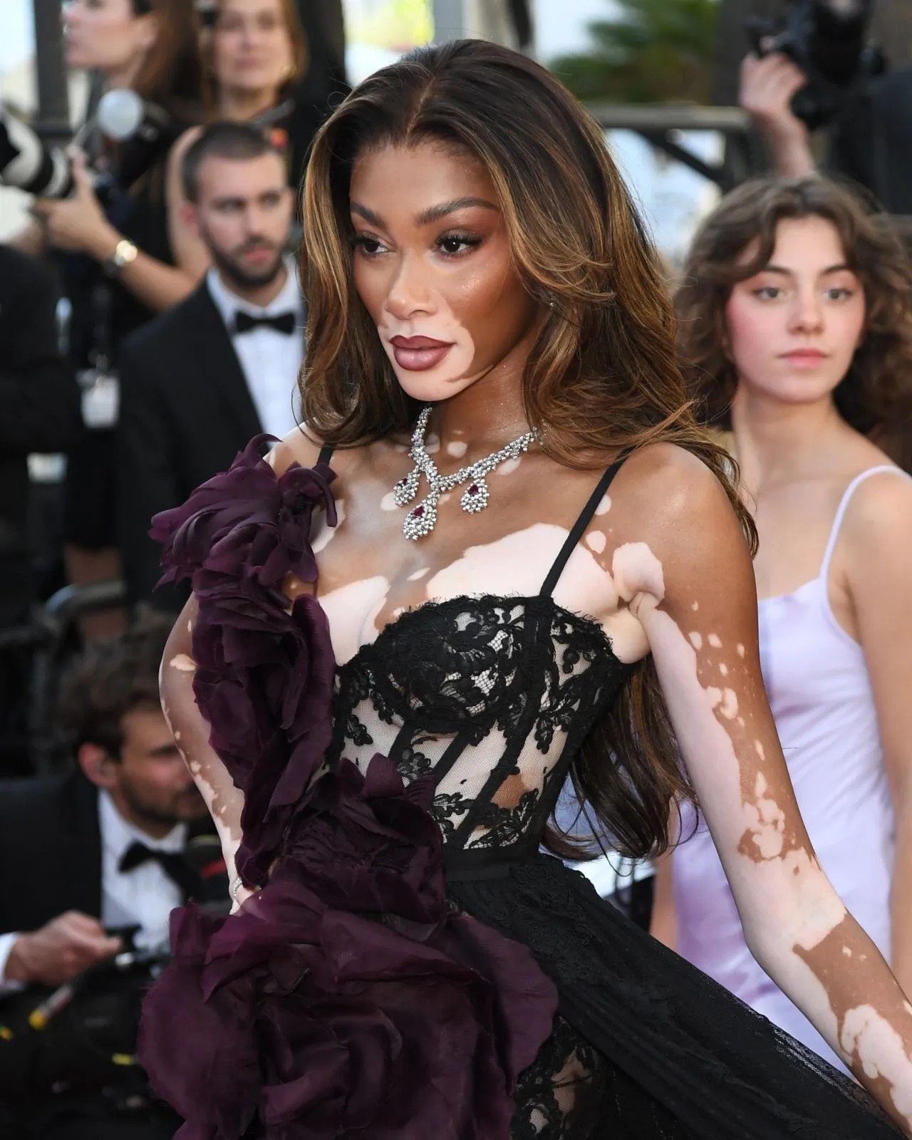 WINNIE HARLOW AT THE COUNT OF MONTE CRISTO PREMIERE AT CANNES FILM FESTIVAL2